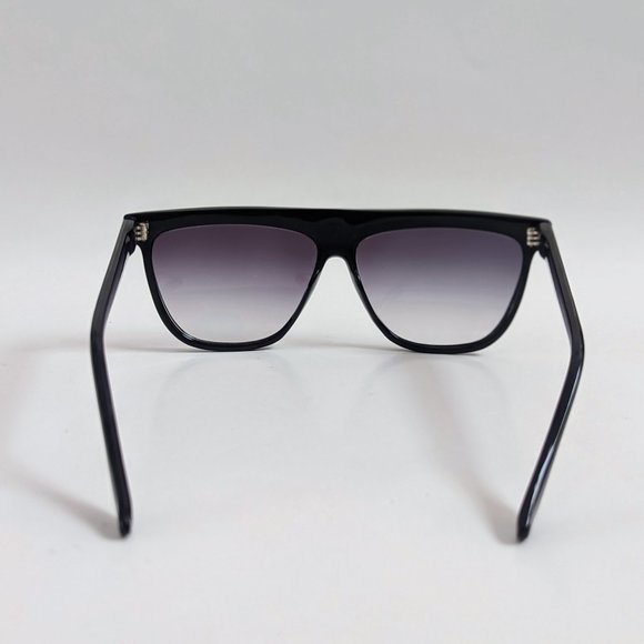 NWT Vintage 90\'s Plastic Lady High Fashion Sunglasses (S.Black/Silver) main image 5